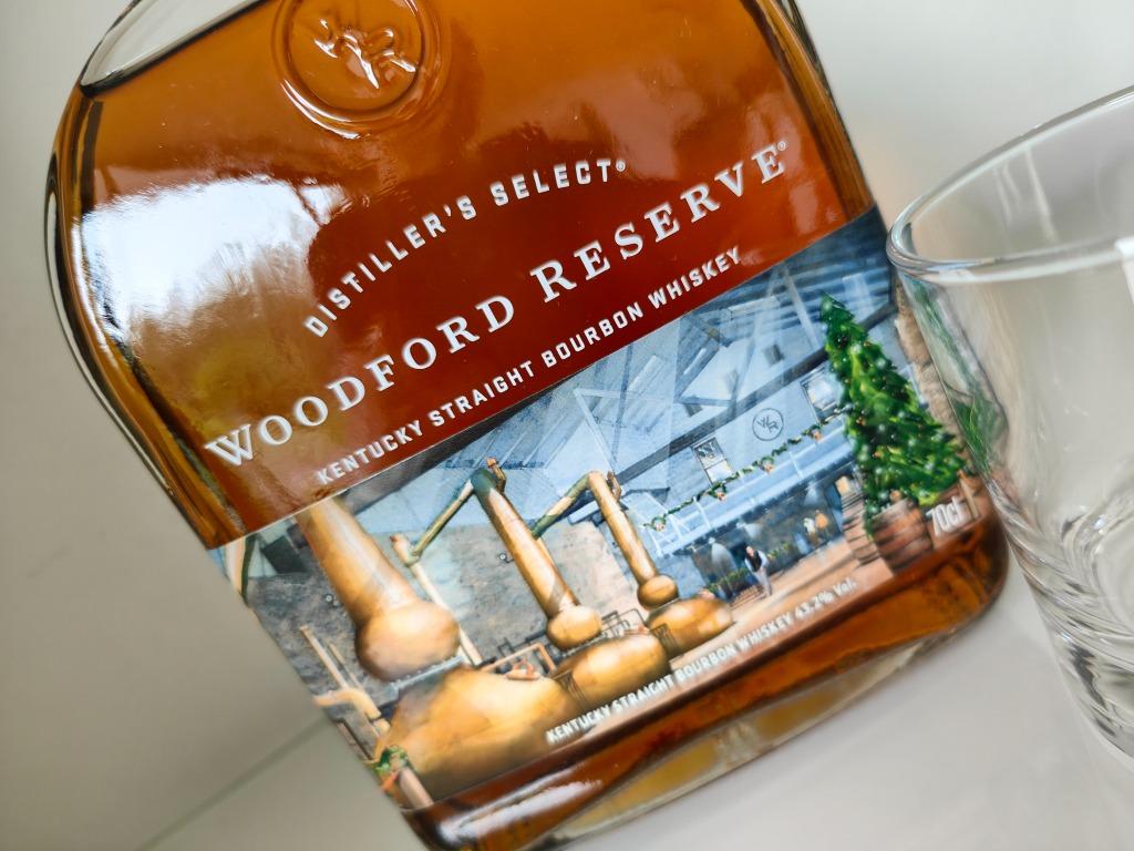 Woodford Reserve Holiday Edition 2021 Whisky (Édition Limité, Neuf, Enlèvement ou Envoi, Pleine, Autres types