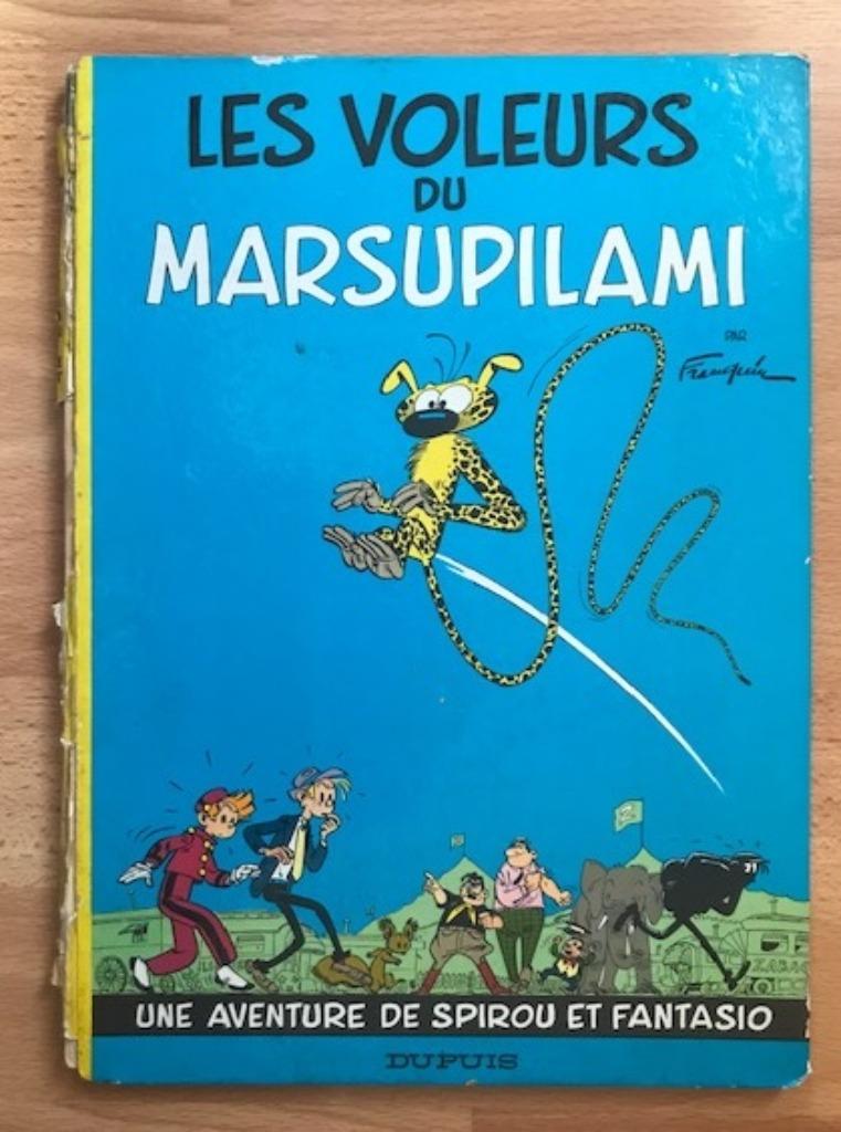 SPIROU 5 — LES VOLEURS DU MARSUPILAMI (RÉIMPRESSION DE 1965), Enlèvement ou Envoi, Une BD, Utilisé, Franquin