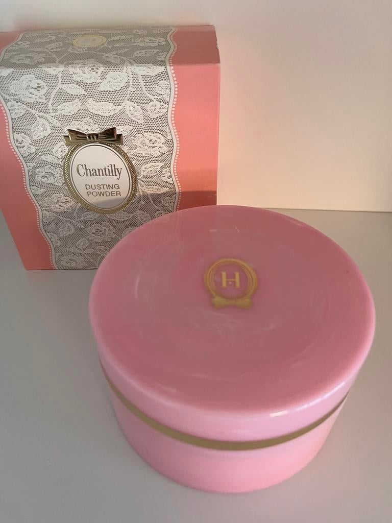 Zeldzame vintage geparfumeerd talkpoeder Houbigant Chantilly, Ophalen of Verzenden, Nieuw