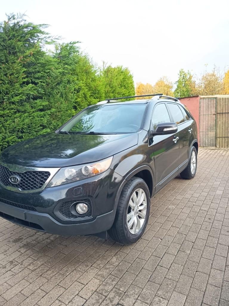 Sorento 7 places 4x4 avec Carpass, Auto's, Kia, Automaat, Euro 5, Zwart, Leder