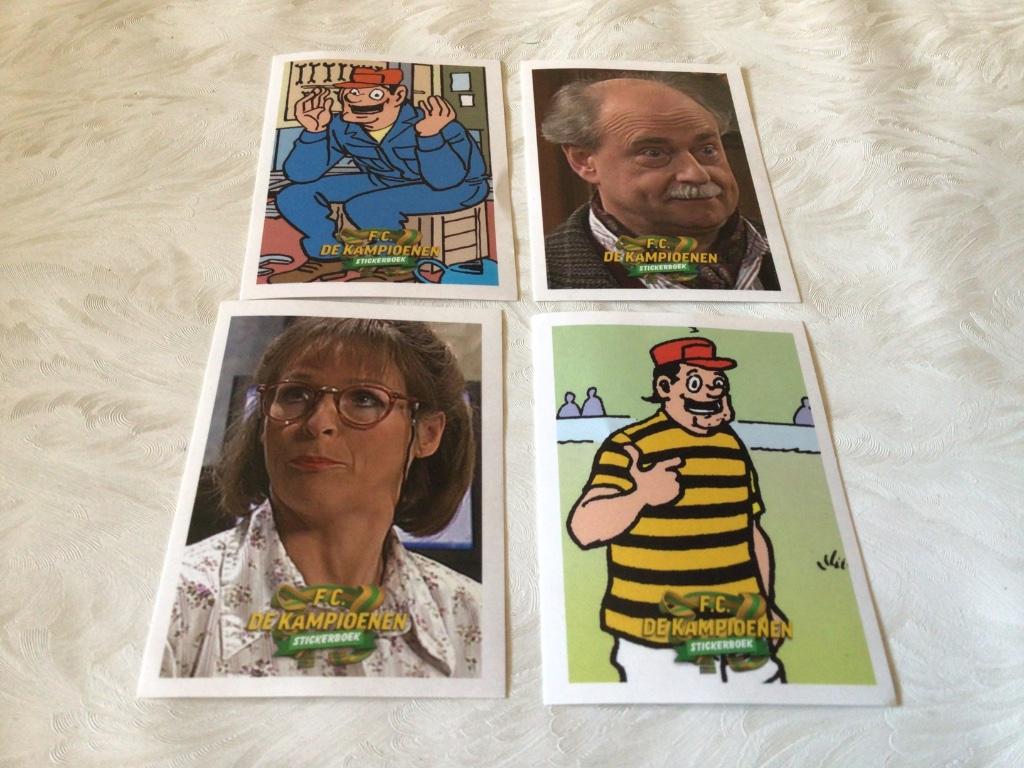 4 Fc De Kampioenen stickers Ddt Doortje Maurice Brt stickerb, Verzamelen, Ophalen of Verzenden, Nieuw