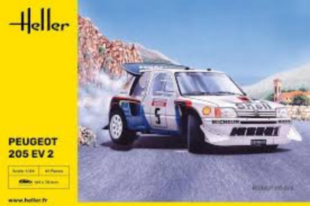 HELLER 80716 peugeot 205 EV 2 échelle 1/24, Hobby & Loisirs créatifs, Modélisme | Voitures & Véhicules, Neuf, Enlèvement ou Envoi