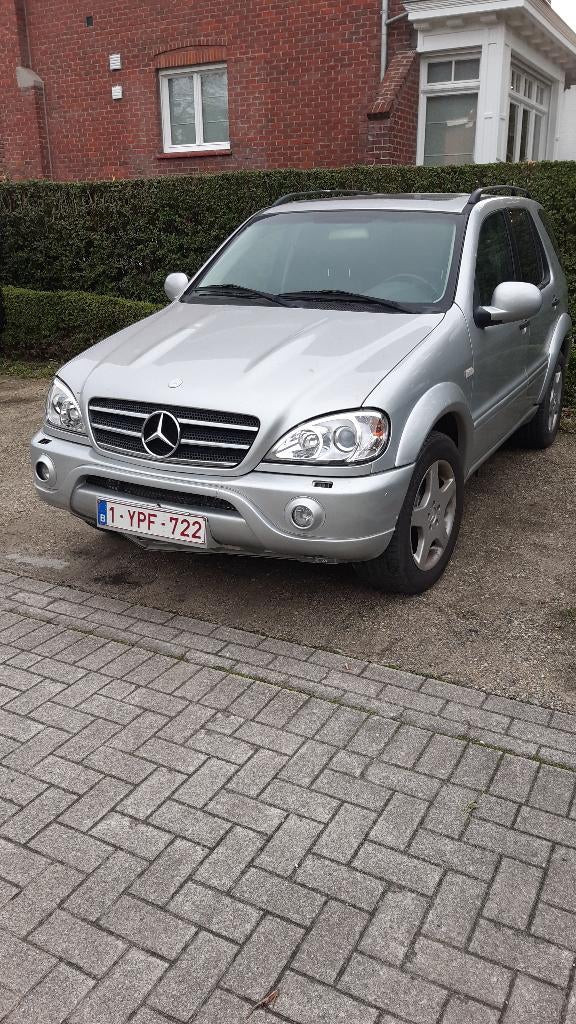 Te koop Ml 55 Amg, Autos, Mercedes-Benz, Cuir, Achat, 2 places, Noir