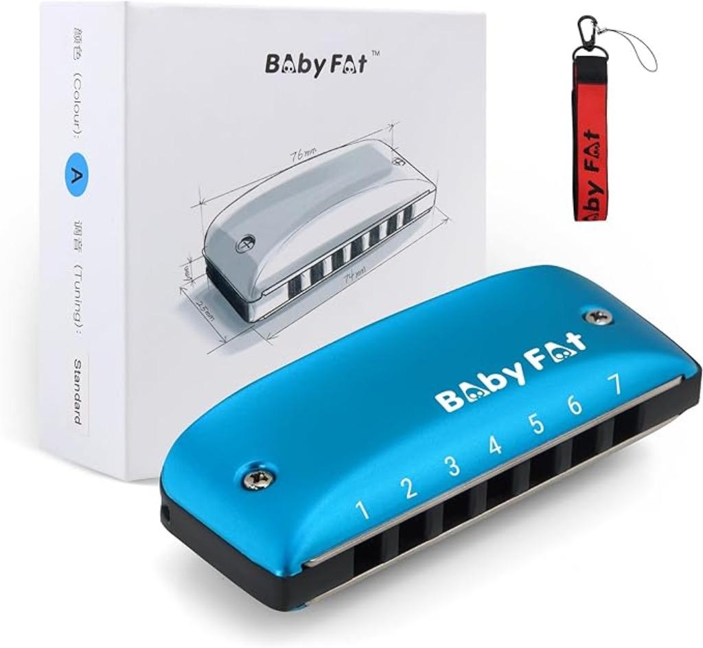 Harmonica Kongsheng Baby Fat - Clé A et C, Enlèvement ou Envoi, Neuf, Diatonique