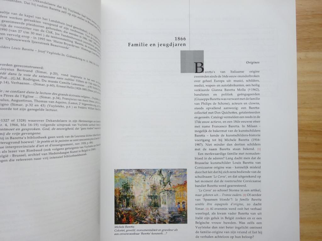 Louis Baretta 1866-1928 Kunstschilder, monografie, 2016, Potvlieghe Ghislain, Ophalen of Verzenden, Zo goed als nieuw, Schilder- en Tekenkunst