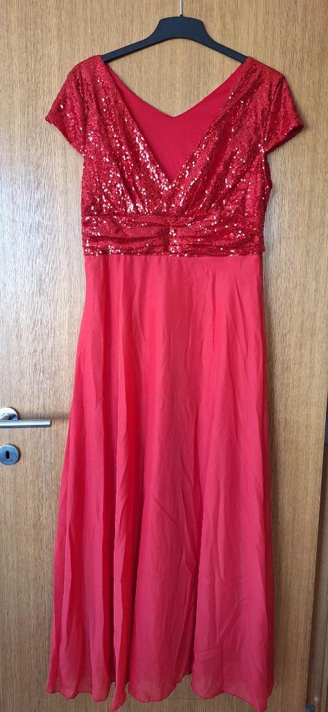 Rood galajurk, Ophalen, Galajurk, Onsoyours, Maat 46/48 (XL) of groter