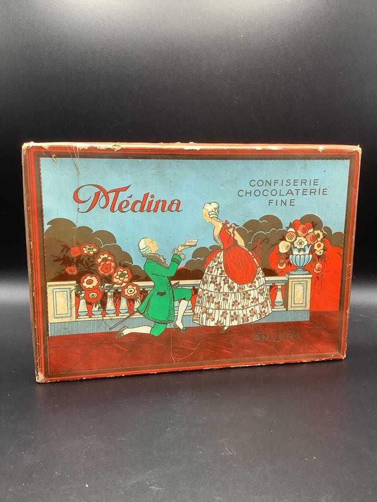Medina chocoladedoos - Antwerpen, Ophalen of Verzenden, Zo goed als nieuw