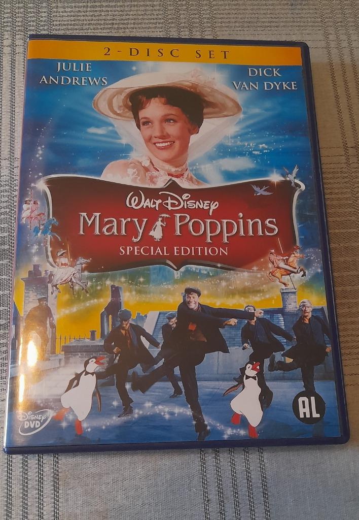DVD disney klassieker Mary Poppins, Ophalen of Verzenden, Zo goed als nieuw, Overige genres