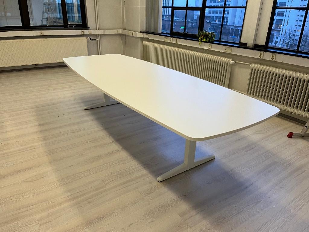 Grote vergadertafel wit – 320x120 cm, Ophalen of Verzenden
