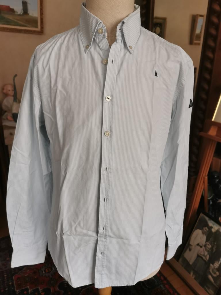 Très belle chemise rayée de la marque Gaastra, Enlèvement ou Envoi, Comme neuf, Blanc