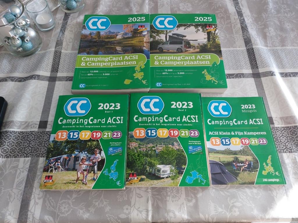 ACSI boeken Camperplaatsen en Campings, Ophalen