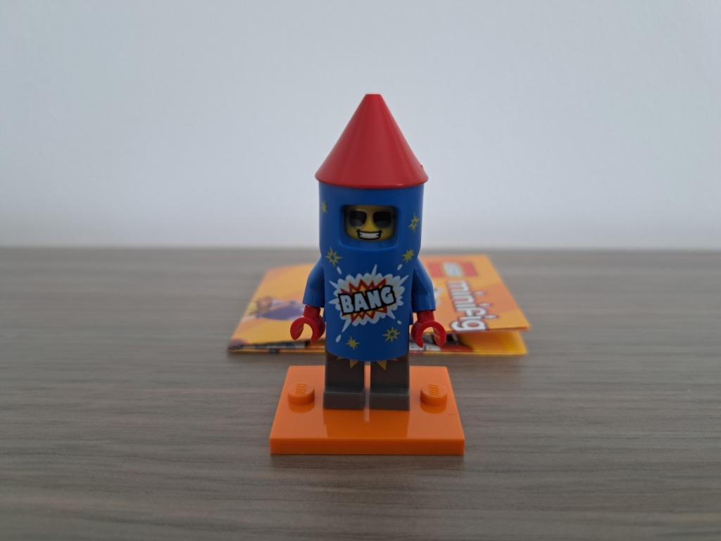 Lego minifig serie 18 - Vuurwerk kostuum, Ophalen of Verzenden, Nieuw, Lego