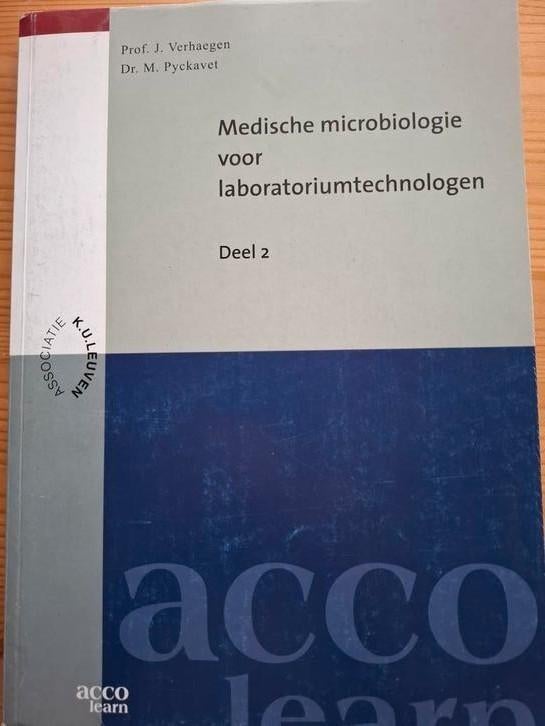 Medische microbiologie voor laboratoriumtechnologen, Boeken, Ophalen of Verzenden, Zo goed als nieuw