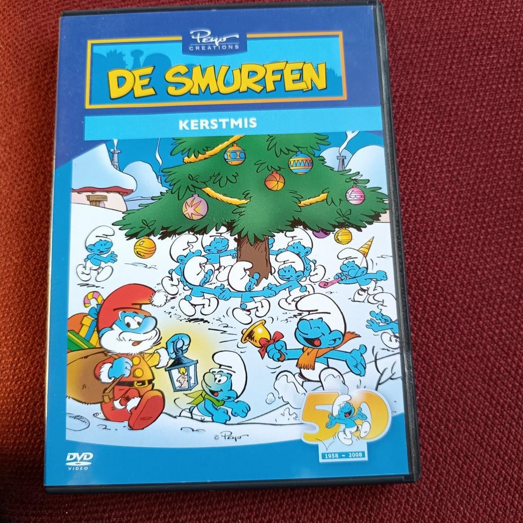 Dvd de smurfen kerstmis, Ophalen of Verzenden, Zo goed als nieuw