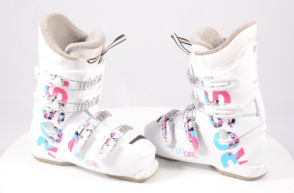 Chaussures de ski pour enfants 36.5 37 EU ROSSIGNOL FUN GIRL, Carving, Enlèvement ou Envoi, Rossignol, Utilisé