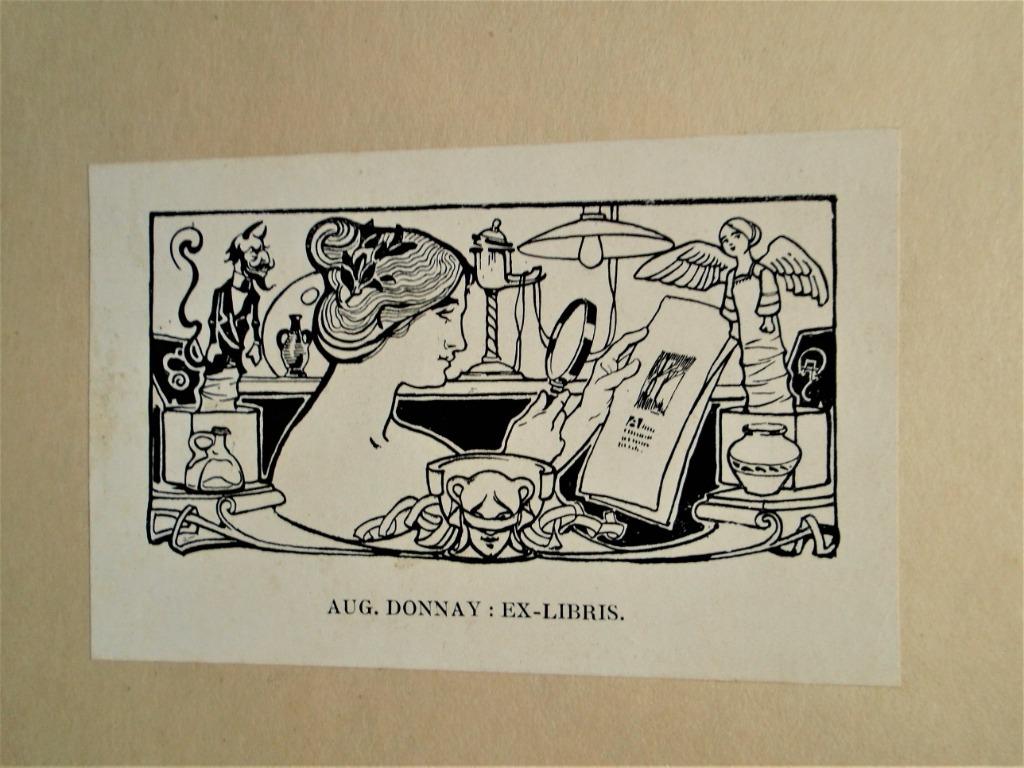 Auguste Donnay (1862-1921) - 7 tableaux (vers 1911), Collections, Avant 1940, Gravure, Utilisé, Autres sujets/thèmes