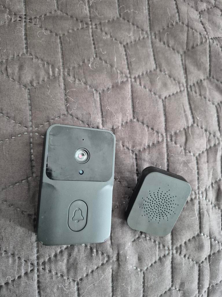 Sonnette vidéo HD WiFi sans fil, Enlèvement ou Envoi, Compatible avec les smartphones, Comme neuf, Sans fil