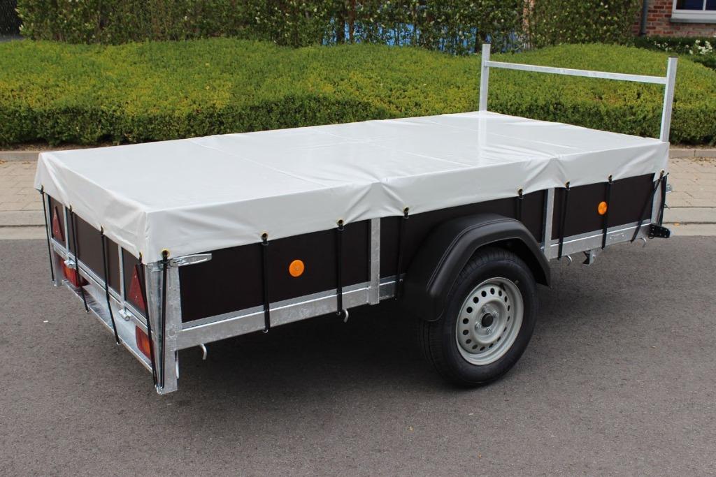 Afdekzeil aanhangwagen 257x132, Auto diversen, Aanhangers en Bagagewagens, Ophalen of Verzenden, Nieuw