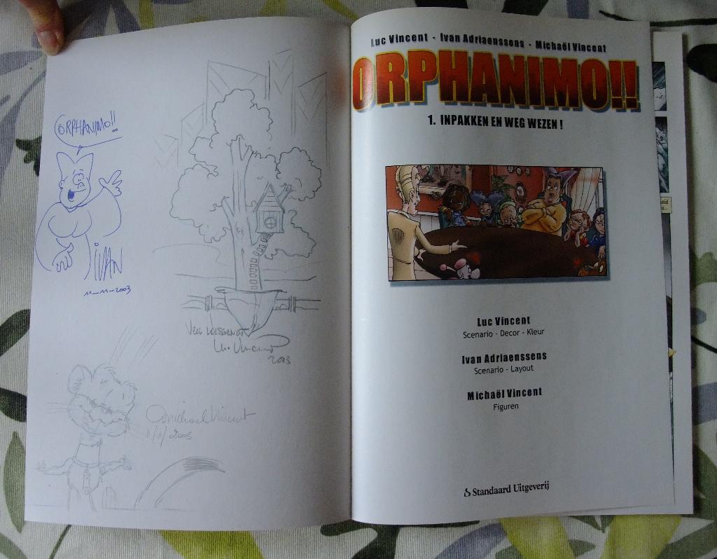 Orphanimo 1: Inpakken en weg wezen! - met 3 fantekeningen!, Boeken, Ophalen of Verzenden, Nieuw