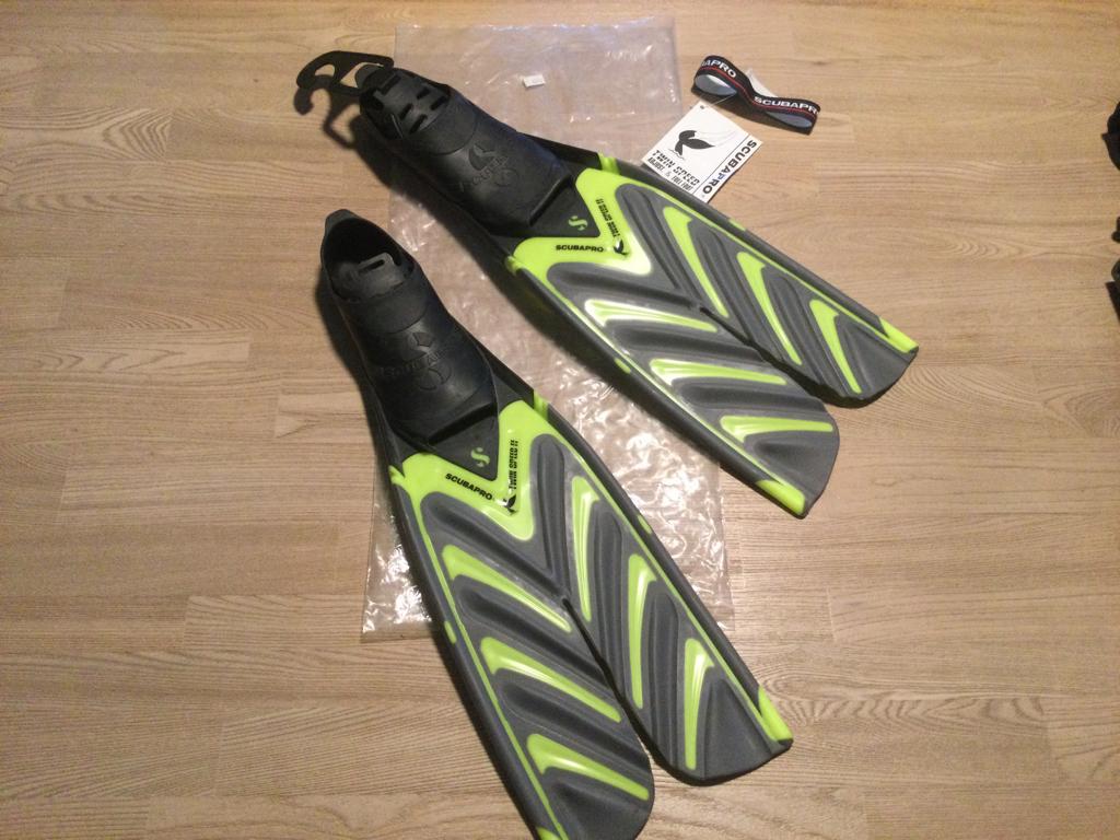 Uit Reststock : Scubapro Twin Speed size 38/39 Nieuw, Watersport en Boten, Duiken, Ophalen of Verzenden, Nieuw, Zwem- of Duikvliezen