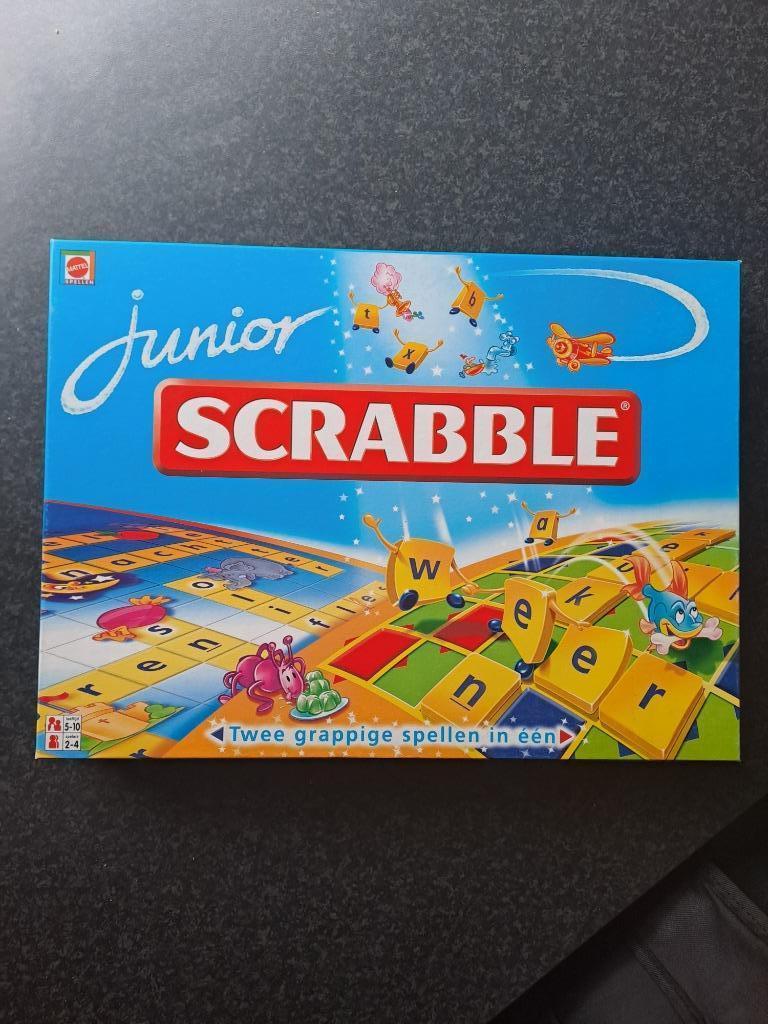 Scrabble junior, Ophalen, Gebruikt, Mattel
