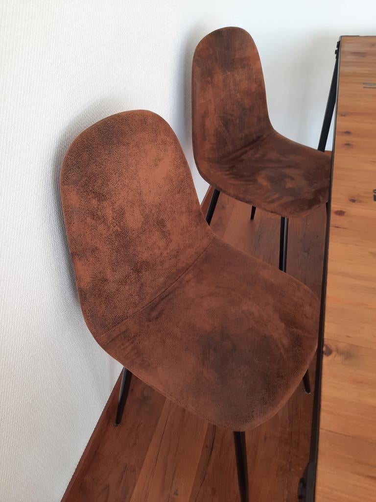 Stoelen, Enlèvement, Brun, Cinq, Six Chaises ou plus
