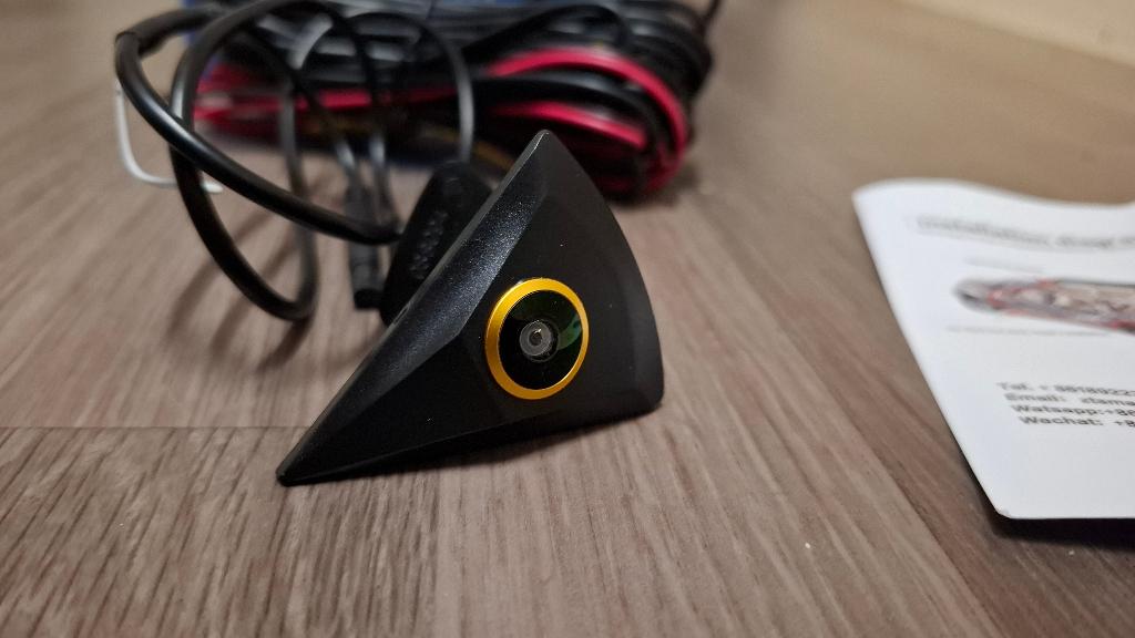 Caméra Vue Avant Intégrée avec Logo Grand Angle (1080), Envoi, Neuf