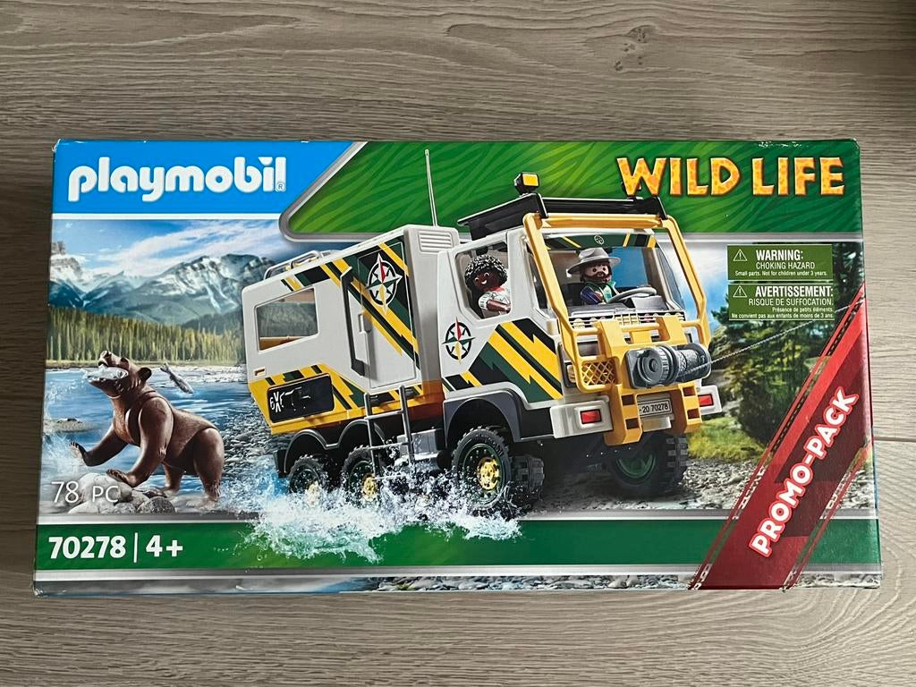 Playmobil avonturen truck, Kinderen en Baby's, Speelgoed | Playmobil, Ophalen of Verzenden, Zo goed als nieuw