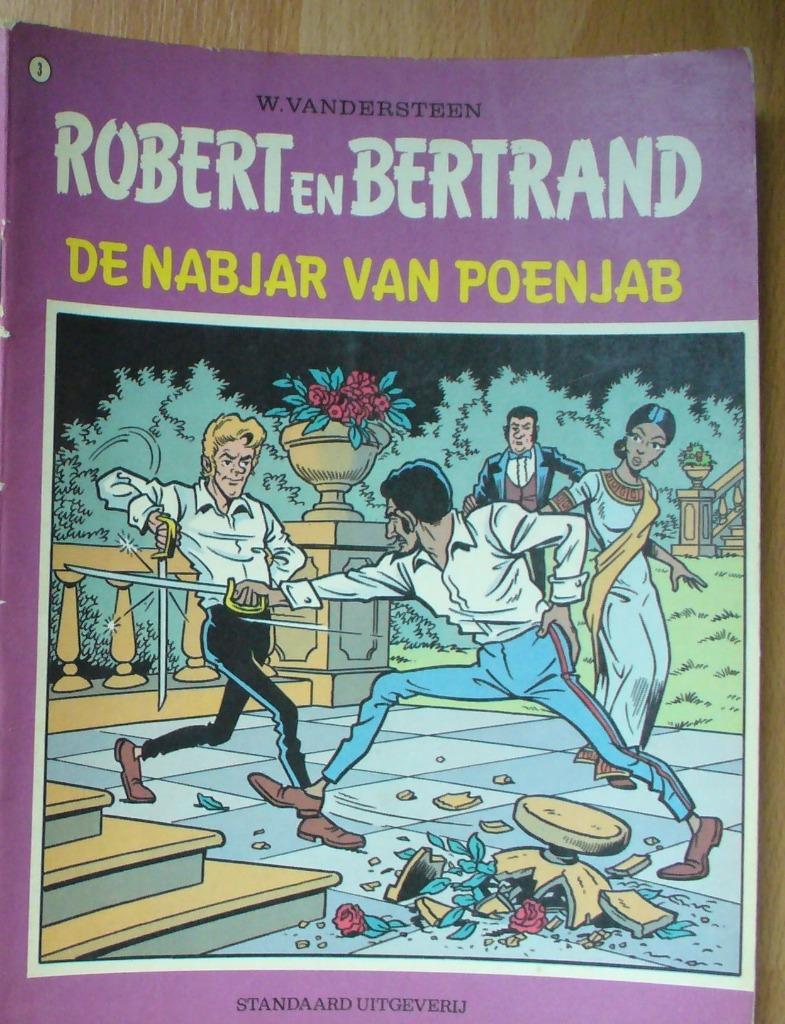 ROBERT EN BERTRAND 3 NABJAR VAN POENJAB 1STE DRUK, Une BD, Enlèvement ou Envoi, Utilisé, Studio  Vandersteen