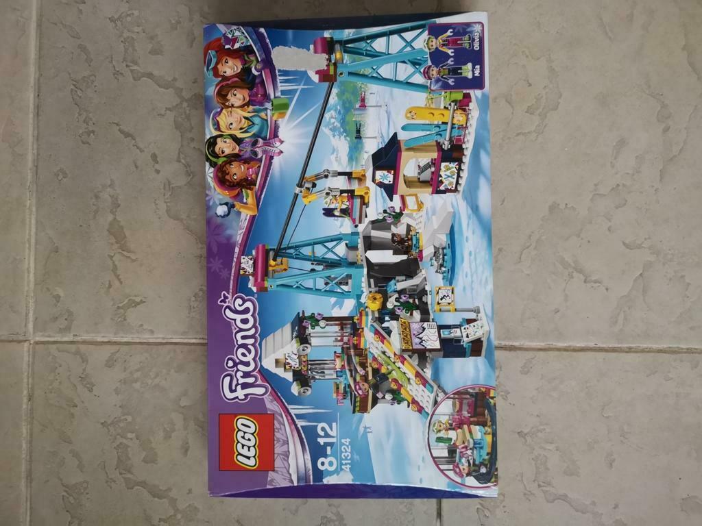 Friends 41324 Wintersport skilift, Ophalen of Verzenden, Zo goed als nieuw, Complete set