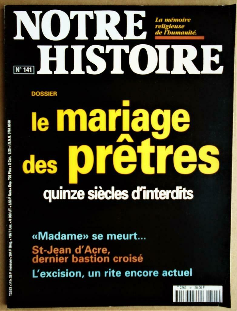 Notre histoire: le mariage des prêtres - 1997 - 66p., Livres, Enlèvement ou Envoi, Philippe Boitel (dir.), Comme neuf, Autres sujets/thèmes
