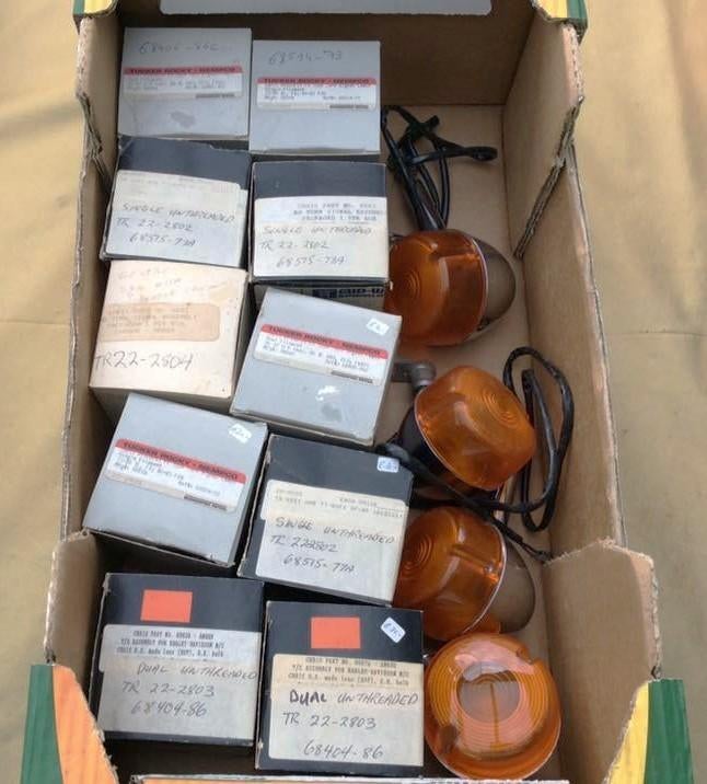 Harley Davidson richtingsaanwijzers pinkers new old stock, Ophalen of Verzenden, Nieuw