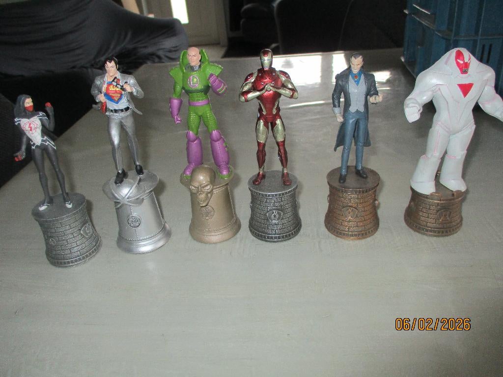 Figurines de la collection d'échecs Marvel Chess d'Eaglemoss, Ophalen of Verzenden, Gebruikt, Fantasy