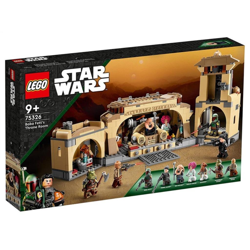Lego Star Wars 75326 Boba Fett's troonzaal, Ophalen of Verzenden, Nieuw, Complete set, Lego