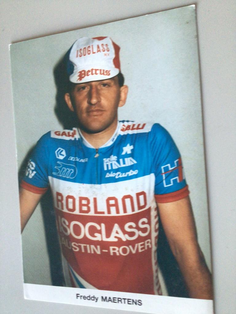 Wielerkaart team robland freddy maertens, Envoi