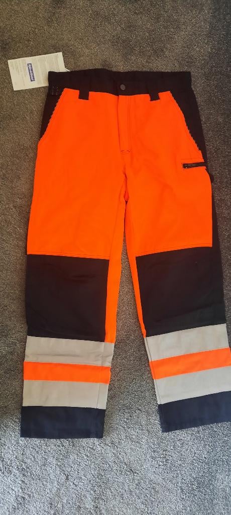 BJÖRNKLÄDER Veiligheidsbroek HI-VIS 257, nieuw, maat 50, Tuin en Terras, Werkkleding, Nieuw, Heren, Broek, Ophalen of Verzenden