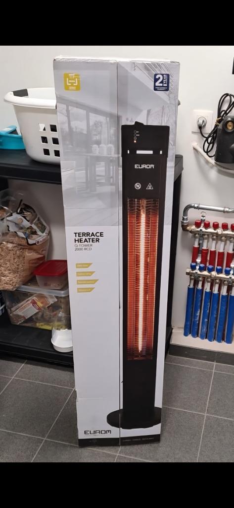 NIEUWE terrasverwamer met afstandsbediening 2000w !! BOD !!, Ophalen, Nieuw, Elektrisch, Vloer