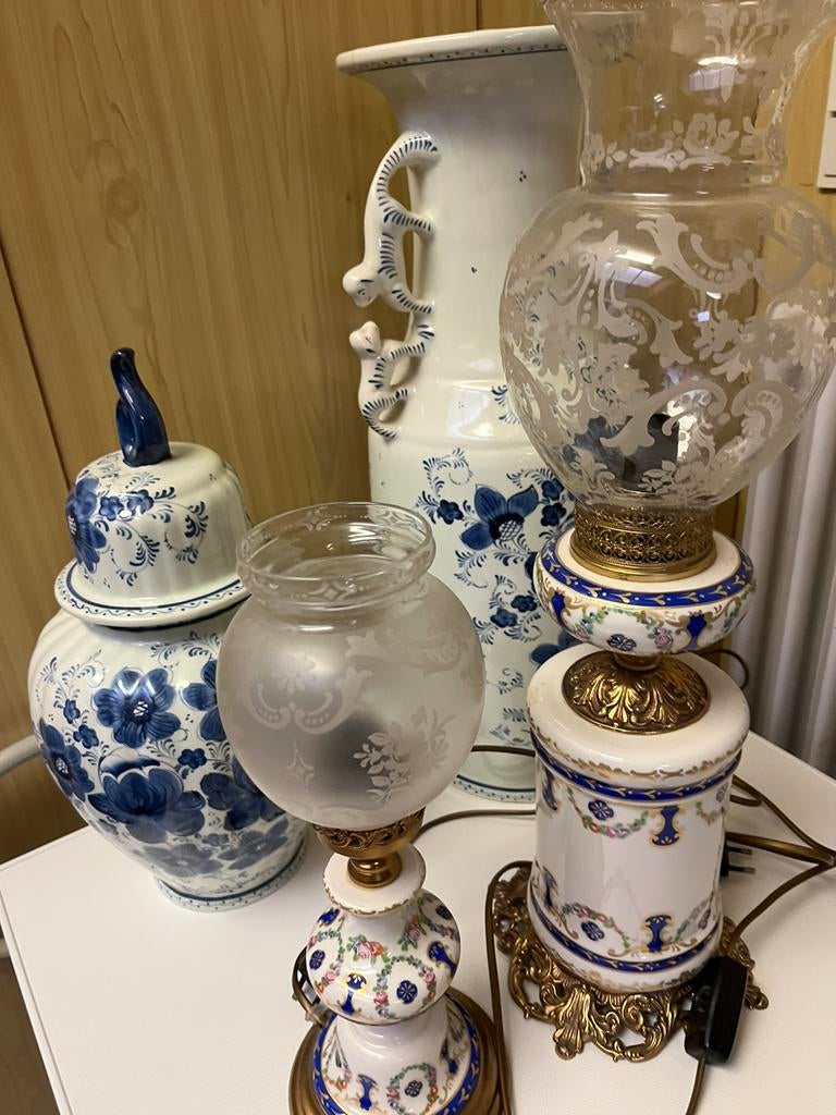 Delft vazen 4 stuks, Enlèvement