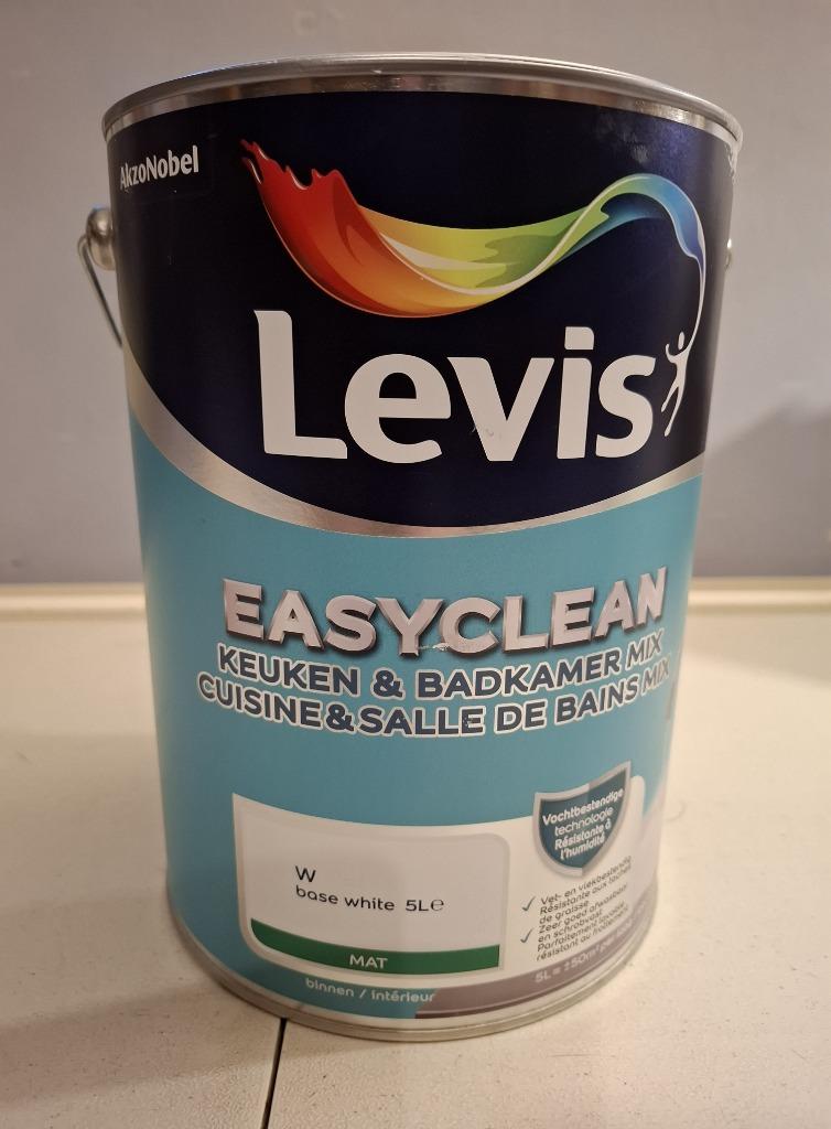 Levis 5 L verf — Keuken en badkamer — Litchi, Ophalen of Verzenden, Nieuw