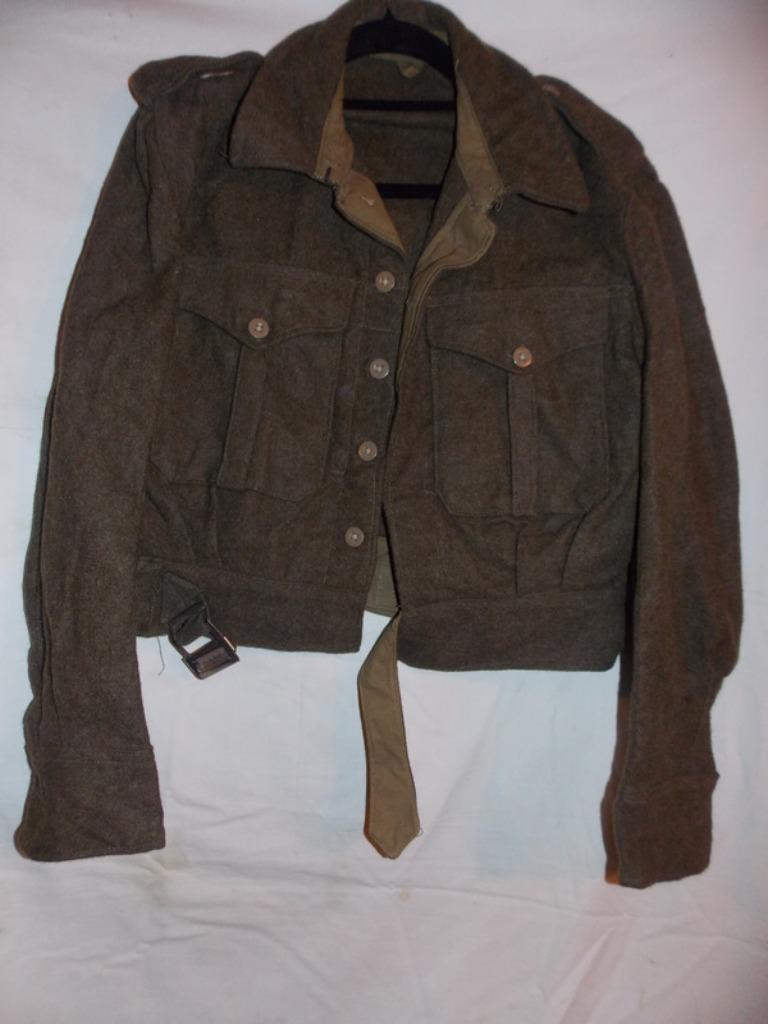 Battle dress grecque datée 1950 (A), Enlèvement ou Envoi, Armée de terre, Vêtements ou Chaussures