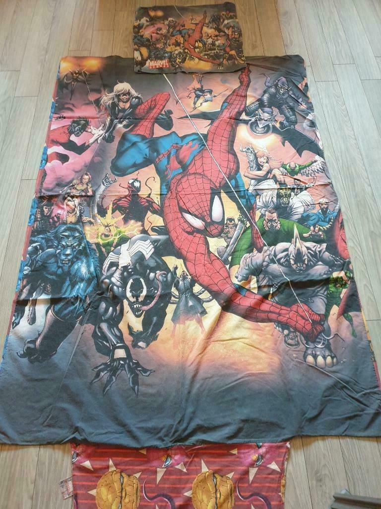 Housse de couette "Spiderman" 140 x 200, Huis en Inrichting, Ophalen of Verzenden, Zo goed als nieuw, Eenpersoons, Dekbedovertrek
