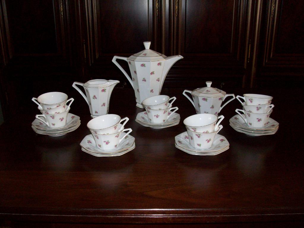 Leuk Koffie - Thee Servies, Ophalen, Nieuw, Compleet servies