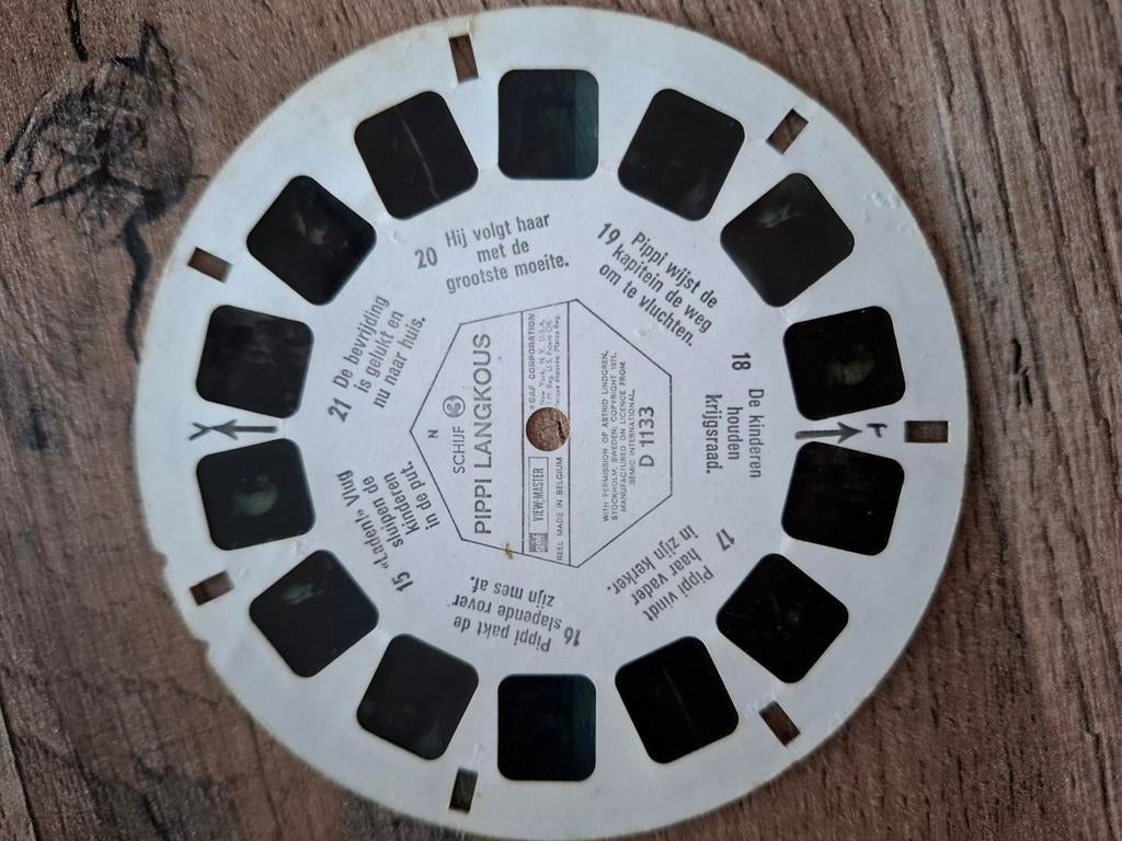 View-master : pipi langkous 1133 ( schijf drie), Verzenden