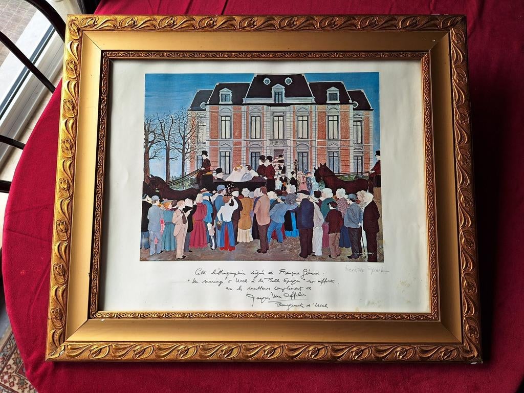 Ukkel by Francoise GERARD, Belle Epoque Jacques VAN OFFELEN, Ophalen of Verzenden