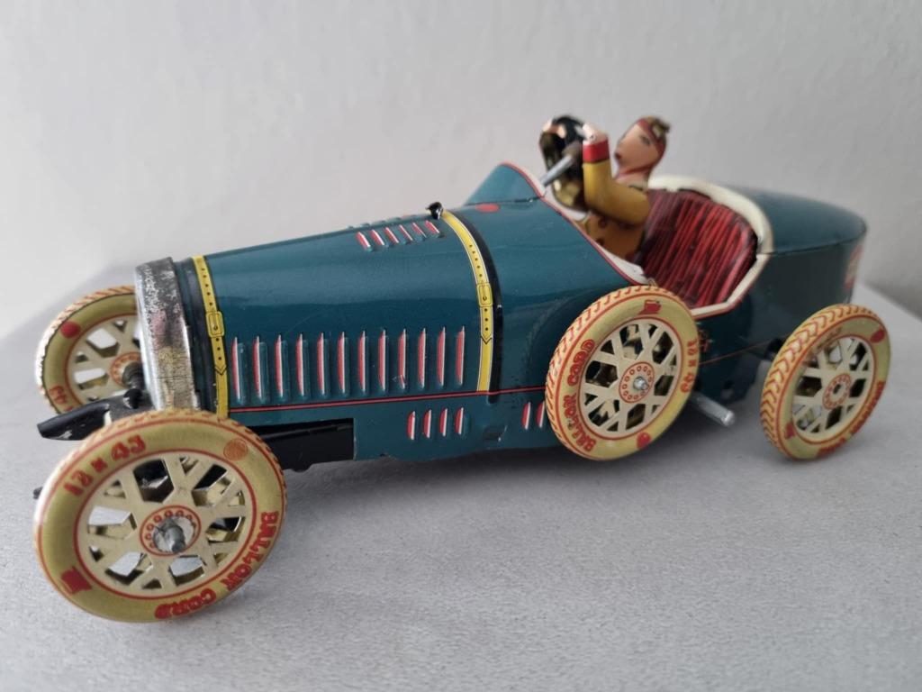 Vintage blikken speelgoed auto, Enlèvement ou Envoi