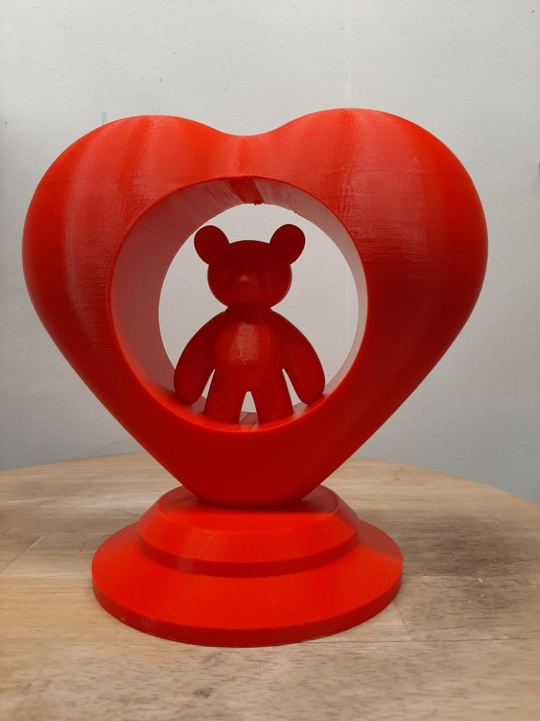3D HartBeer Teddybeer 186 Hart Beer, Enlèvement ou Envoi, Neuf