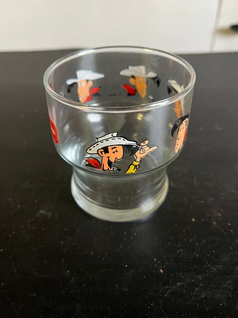 Lucky luke glazen, Enlèvement, Comme neuf