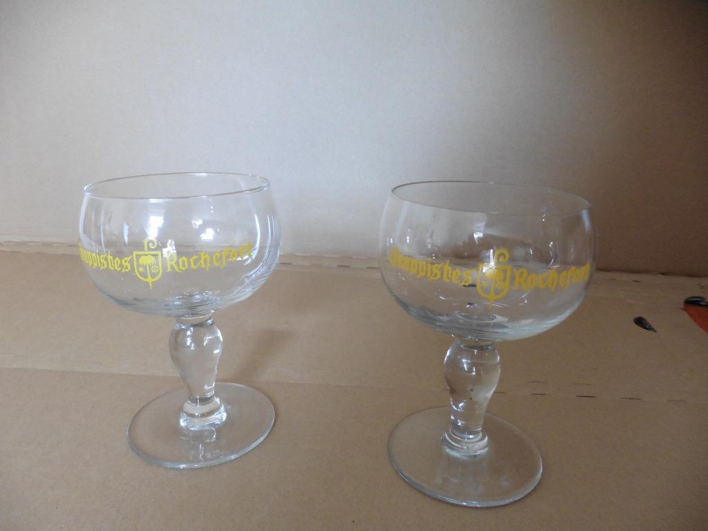 Rochefort glazen, Verzamelen, Ophalen of Verzenden, Zo goed als nieuw, Bierglas