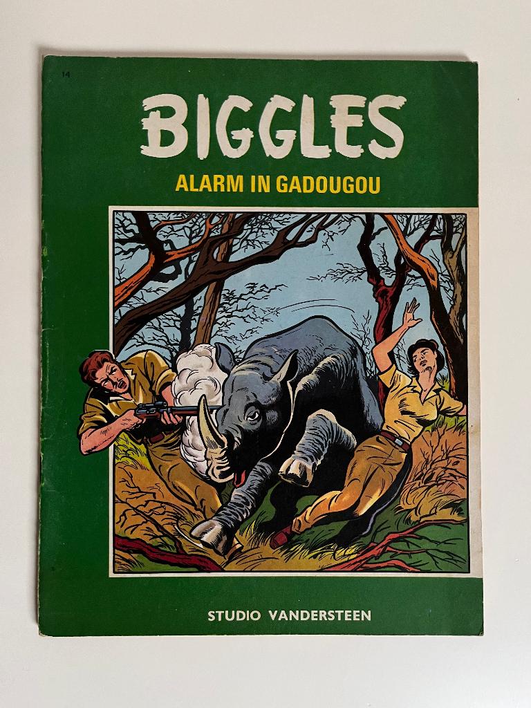 Biggles 14 - Alarm in Gadougou - Biddeloo - 1968, Boeken, Verzenden, Willy Vandersteen
