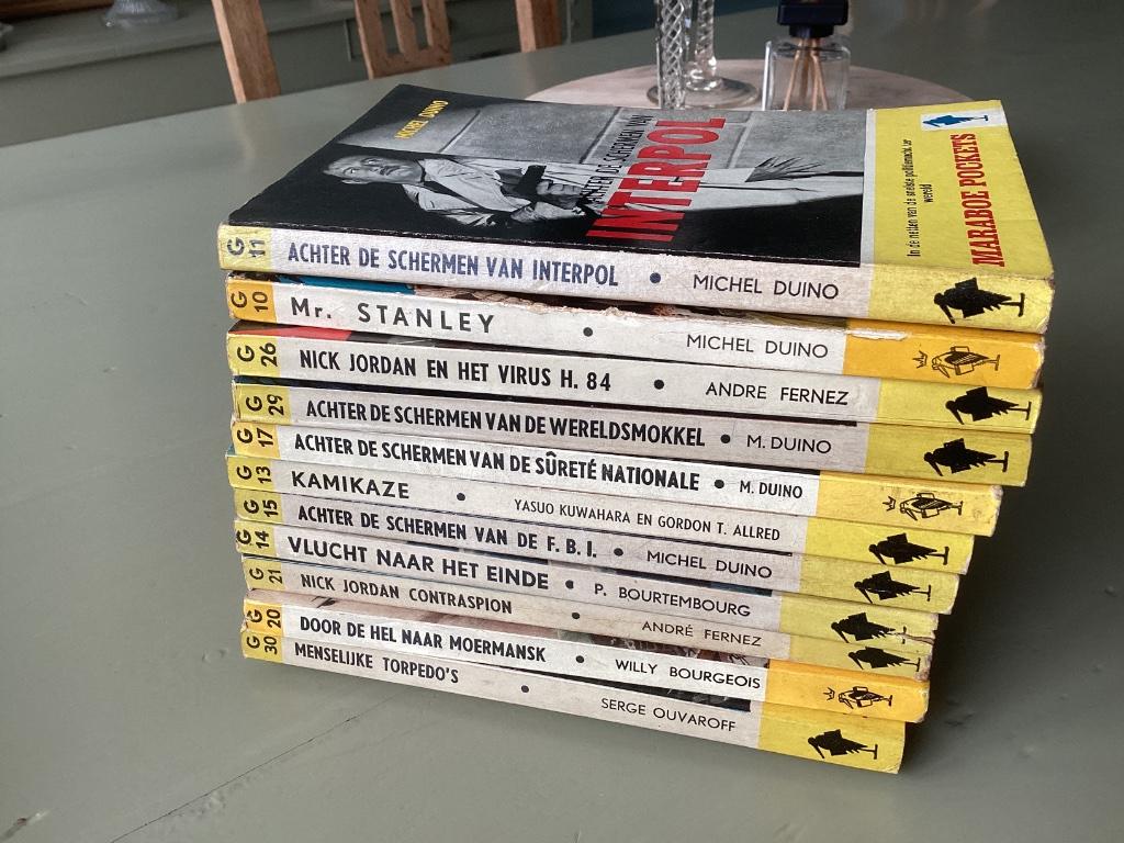 Lot van 11 MARABOE pockets . Zie titels, Boeken, Ophalen of Verzenden, Gelezen